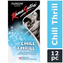 KamaSutra Pleasure Series - Chill Thrill Condoms-Pack of 12