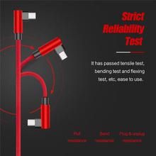 ROCK L Shape USB Type C Cable 2A USB C Fast Charger Data Sync Charging