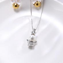 Necklace jewelry_Wanying factory direct selling angel s925