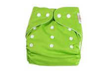 Adjustable Reusable Washable Baby Cloth Diaper 1 Diaper + 5 Microfibre Inserts