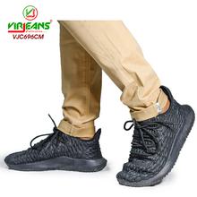 Virjeans Stretchable Cotton Skinny Choose Pants For Men Cream-(VJC 696)