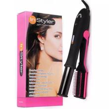 Rotating Iron Hair Styling Tool-(Color Assorted)