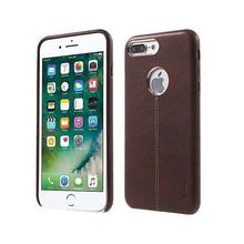 Vorson Leather Coated Mobile Cover For Iphone 7 Plus - Brown
