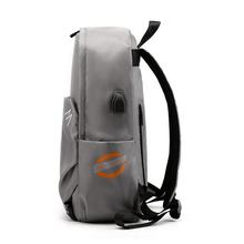 Computer backpack _ simple student schoolbag men street