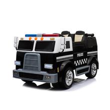 Rechargeable battery Rideon Police Truck For Kids