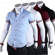 Short-sleeved shirt _ Aliexpress summer men's