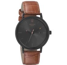 Sonata Sleek 7131NL02 Black Dial Analog Watch For Men - Brown