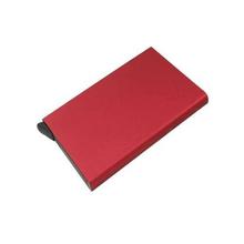 Red Slim Card Holder Wallet For Men