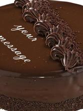 Sweet Chocolate Cake 'Bithday'