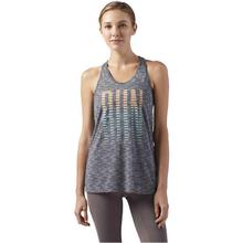 Reebok Dark Grey Run Essentials Tank Top For Women - CE4588