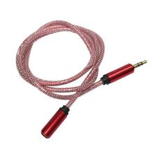 1 Meter Audio Extension Male To Female AUX Cable - Red/White