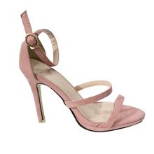 Stiletto Heel Ankle Strap Shoes For Women - 2928-53