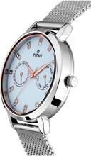 Titan Sparkle White Dial Analog Multi Function Watch for Women 2569SM05