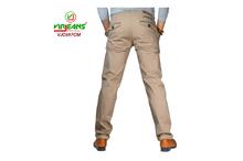 Virjeans Stretchable Oversize Cotton Chinos Pant Peach-(VJC 697)