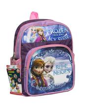 Purple Disney Frozen Princess School Backpack For Girls