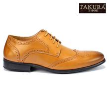 Leather Formal Shoes For Men G764 - Tan