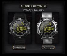 EX28a Bluetooth Clock Waterproof Fitness Tracker SMS/Call/Social App Notifier Smart Watch