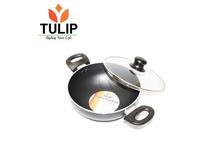 TULIP 28cm Kadai with Glass Lid