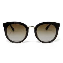 Dark Brown Framed Cateye Sunglasses For Women 