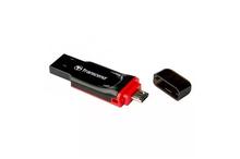 Transcend JF340 Android OTG - USB 2.0 Pen Drive 64GB - (Black)