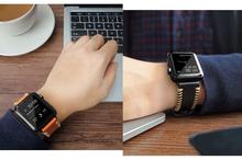 JINYA Style Leather Band For Apple Watch 38MM / 40MM Black