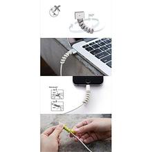 New Twist Cable Protector For Iphone Ipad MAC Charging And Sync Cable OD 2.5MM-4.0MM