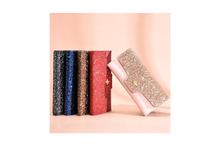 Korean Design Pu Leather Bling Bling Long Clutch Bag Wallet For Women