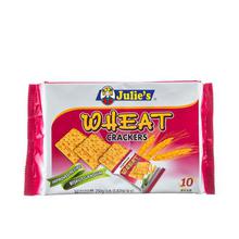 Julie's Wheat Crackers (250gm) - GEN1 (Buy 2 Packets & Get 1 Julie's Love Letters 100gm Free)