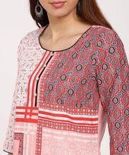 AURELIA Women’s Straight Fit Kurta – Pink