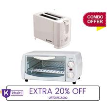 Baltra Crispy Toaster and Baltra Elite Oven 10Ltr