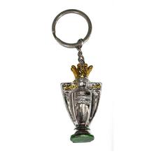 Silver/Yellow Trophy Designed Keyring