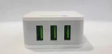 5.4A, 3 USB ports universal travel charger