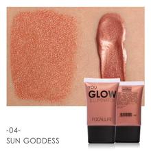 FOCALLURE Face Gold Highlighter Makeup Liquid Glow