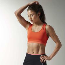 Reebok Orange Workout Sports Bra For Women- BK4222