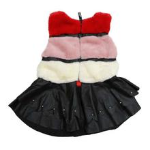 Multicolored Flared Jacket For Girls