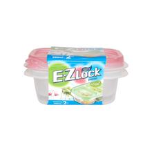 Lock And Lock Plastic Container-2 Pcs