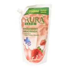 Aura Safe Strawberry Handwash 750Ml