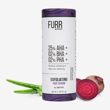 FURR Exfoliating Face Serum - 30ML (25% AHA, 02% BHA & 02% PHA)