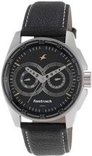 Fastrack 3089SL02 Black Dial Analog Watch For Men - Black