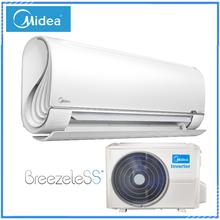 Midea BreezeleSS+ series DC Inverter Wall Mounted 1.0 ton Air Conditioner