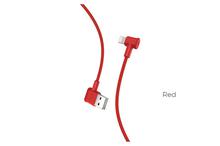 Hoco X28 Premium Charging Data Cable-Lighting-Red