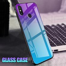 SALE- ZNP Luxury Tempered Glass Shell Case For Xiaomi Redmi Note 6 Pro