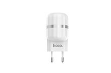 Hoco C41A Wisdom Dual Port Charger-White