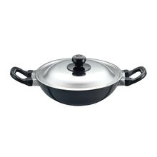 Hawkins Futura Deep-Fry Pan/Kadhai With Stainless Steel Lid (Non-stick)- 1.5 L/ 22 cm