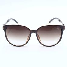 Tom Hardy L80-021 Round Lens Cat Eye Sun Glasses For Women - Brown