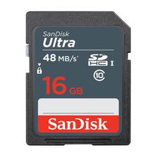 Genuine SanDisk Ultra 16GB SDHC SD Class 10 48MB/s 320x Memory Card SDSDUNB-016G