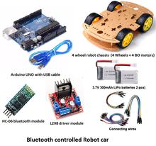 Bluetooth Controlled Robot Car Set