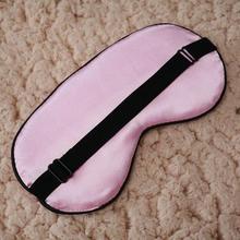 SALE- New Pure Silk Sleep Eye Mask Padded Shade Cover