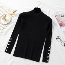 casual autumn winter women thick sweater pullovers long