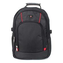 Black Zip Sports Backpack For Men